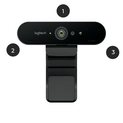 webcam logitech fonctionnalités